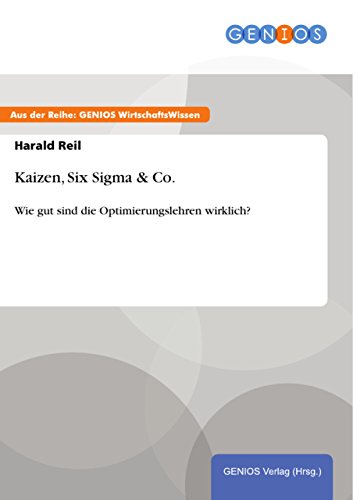 Amazoncom Kaizen Six Sigma Co Wie Gut Sind Die - 