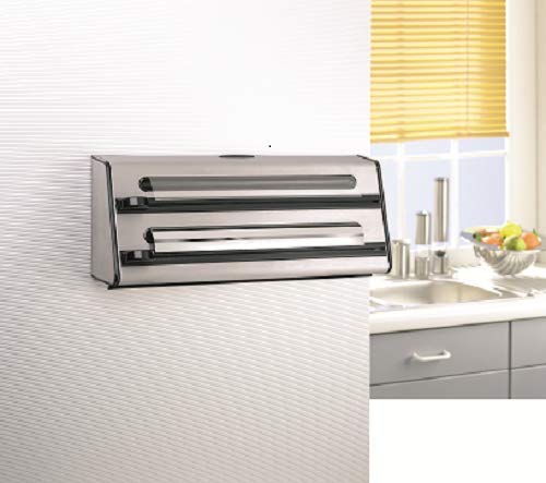 Emsa-Contura-Portarollos-de-cocina-triple-corta-papel-de-alumino-envoltura-de-plstico-papel-de-sandwich-corte-en-dos-dimensiones-fcil-de-manipular