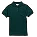 unik Girl's Uniform Triple Button Collar Shirt Short Sleeve White Navy Sky Blue Red Burgundy Hunter Green Yellow Purple