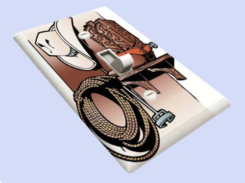 Cowboy Attire Decorative Switchplate Cover