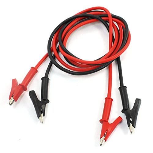 UPC 702105068175, uxcell 1m Long Alligator Clip Electrical Clamp Insulated Test Lead Cable Pair