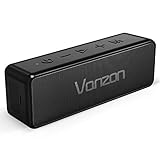 Vanzon X5 Pro Bluetooth Speakers - Portable Wireless Speaker V5.0 with 20W Loud Stereo Sound, TWS, IPX7 Waterproof & 24H Playtime, Extra Bass Perfect for Travel, Home and Outdoors