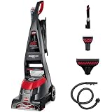 BISSELL Carpet Washer Cleaning Machine, (2009K) Upright Deep Carpet Cleaner 800W, 2 years manufacturing warranty, Black and Red, 2009K