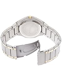 Reloj de vestir de acero inoxidable de dos tonos de 37 mm Armitron para hombre