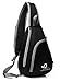 WATERFLY Sling Shoulder Backpacks Bags Crossbody Rope Triangle Pack Rucksack for Hiking or Multipurpose Daypacks and School Handbag for Man Women Girl
