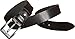 Belts for Men - Full Grain Mens Genuine Leather Belt -Trimmed to Fit (36-38, BLACK)