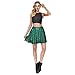 AISKLY Fish Scales Skirts Women Casual Cute Above Knee Mini Flared Skater skirt, YL-2001, X-Large