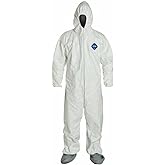 DuPont Industrial & Scientific TY122S - 2XL TY122S EACH 2XL Disposable Elastic Wrist, Bootie and Hood Tyvek Coverall Suit 141