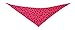 BANDANAS UNLIMITED Tie on Triangle Female Dog Bandanas for Large Dogs (3 Pack), 29