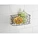 iDesign Twigz Decorative Steel Bathroom Suction Organizer Basket - 9
