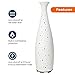 Sterline Ceramic Aromatherapy Essential Oil Diffuser 6 Colors, 110 ml Portable Ultrasonic Cool Mist Aroma Humidifier with Changing Color LED Lights, Water Shortage Protection and Adjustable Mist Mode