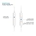 Noot Earphones with Microphone E307 Premium Earbuds with Stereo Headphone and Noise Isolating, Made for iPhone, iPod, iPad, Samsung Galaxy, LG, HTC and Many More - White