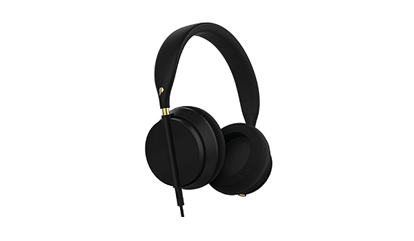 Plugged Crown Series Headphones, Black 