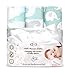 100% Organic Cotton Baby Lounger or Changing Pad Covers with Reenforced Safety Strap Holes. Fits Evolur, Munchkin, Delta, Snuggle Me and More. Multi-Use, 3 Pk of Covers Only.