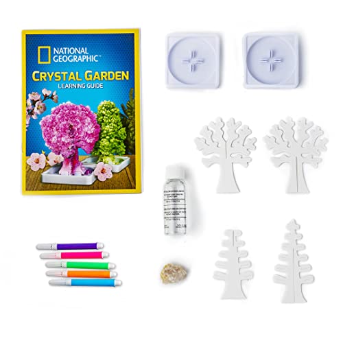 thumbnail image 2 of National Geographic Crystal Growing Kit - Grow 6 Crystal Trees With Art & Science Activity 2 of 12