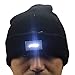 5 LED Lighted Night Fishing Camping Hunting Hiking ON-Off Knitted Beanie Hat Cap