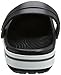 crocs Unisex Crocband II.5 Clog ,Black/Charcoal,8 US Women / 6 US Men