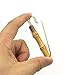 Aligle 4 Pcs Brooch Bronze Vintage Oversize Extra-Large Pins/Safety Pins Exotic Bamboo for Blankets, Skirts, Kilts, Crafts
