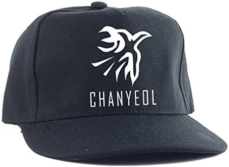 ALLDECOR Kpop EXO Chanyeol Flat Cap Sun Protective Baseball Hat Fanmade Support