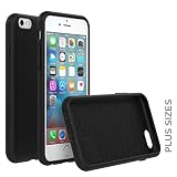 iPhone 6s Plus Case, RhinoShield [PlayProof] Heavy Duty Shock Absorbent [High Durability] Scratch Resistant. Ultra Thin Hybrid. 11ft Drop Protection. Apple iPhone 6 / 6s Plus [Black]