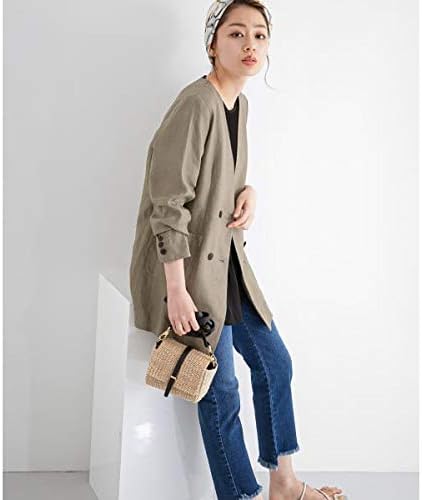 Amazon アーバンリサーチ サニーレーベル リネンノーカラージャケット グレージュ Free コート ジャケット 通販