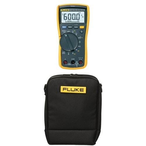 Fluke 117 Electricians True RMS Multimeter with Polyester Soft Carrying Case