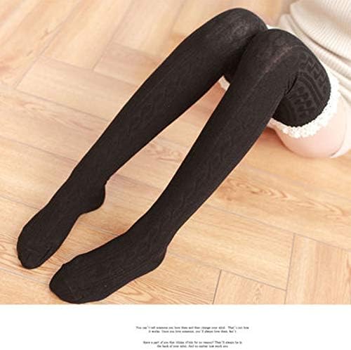 Produktbild von 3 Paar Overknee-Socken Für Mädchen – Ohne Zehen, Modisch & Bequem, Einheitsgröße