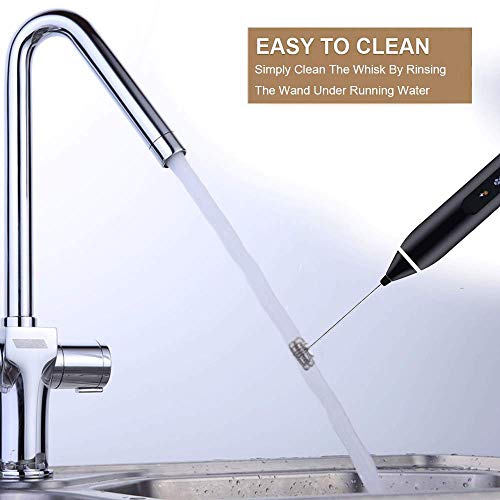 6 Frother+Electric+Handheld+Rechargeable+Cappuccino