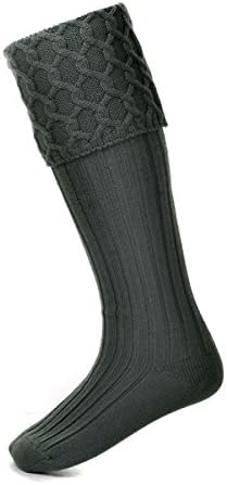 charcoal kilt socks