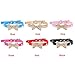 Dog Collars,Haoricu Puppy Hot Cute Crystal Bowknot Small Pet Collar Cat Bell Collar for Dogs Adjustable Leather Buckle Neck Strap Collars (XS, Rose)