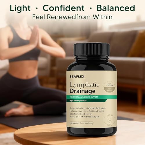 Lymphatic Drainage Capsules 60 Capsules – Lymphatic Drainage & Supports Cellulite Reduction