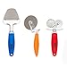 HULLR 8 Piece Kitchen Gadgets Stainless Steel Tools Set Includes Rotating Stand