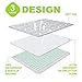 Niubya Washable Dog Pee Pads, Waterproof Reusable Puppy Pad, Super Absorbent Pet Pee Pads for Training, Travel, Whelping, 32