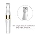 4 in 1 Professional Women's Painless Hair Remover Ladies Electric Hair Shaver - Angel Kiss Portable Lady Eyebrow Shaping Body Shaver Nose Bikini Trimmer Facial Hair Remover
