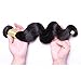 Oriental Show 8~30 inches 6A Brazilian Body Wave, Pack of 3(Mixed Length), 100% Unprocessed Virgin Human Hair, 300g Total(100g Each), Natural Color (14 16 18)