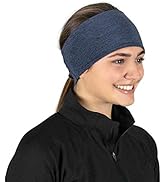 TrailHeads Ponytail Headband - Adrenaline Series | Women’s Running Headband with Reflective Accents