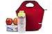 Neoprene Lunch Bag: InsigniaX Cool Lunch Box/Cooler/Lunchbox for Adult Women Men Work School Girls Boys Size H: 11.8