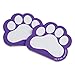 US Toy - Dozen Purple Paw Print Themed Mini Notebook Memo Pads, 15 Pages