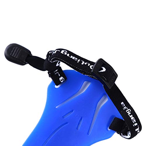 SOURBAN Rubber Arm Guard Shooting Hunting Practice Forearm Protective Gears,blue