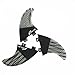 Prosea Surfing Fins FCS Base Carbon G5 Size Grey Surfboard Thrusters Made of Cabon Fiberglass and Honeycomb with 1 Key& 6 Scrws