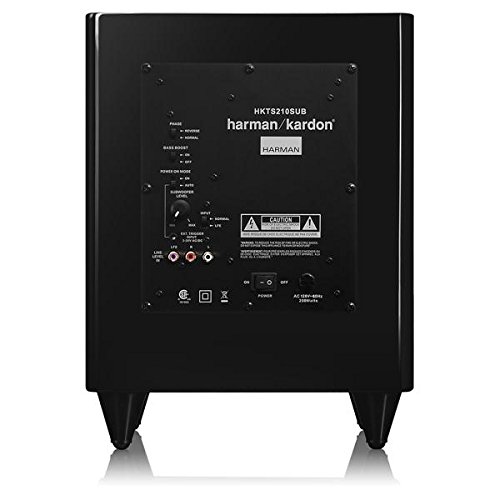 Harman Kardon HKTS 16BQ 5.1 Channel Home Theater Speaker Package (Black