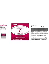 GNC Vitamina C 500 mg