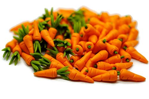 40 Mix Loose Carrots Vegetable Dollhouse Miniatures Food Kitchen by Cool Price