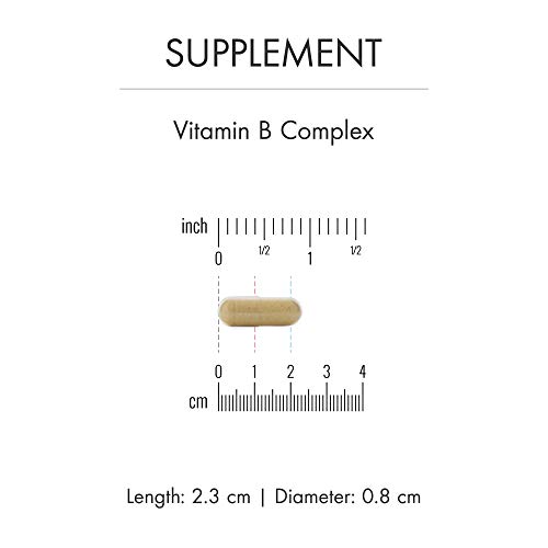 Dr. Mercola Vitamin B Complex with Benfotiamine Dietary Supplement, 30