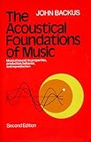 The Acoustical Foundations of Music (Second Edition) cover