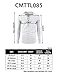 H2H Mens Casual Slim Fit Basic Henley Long Sleeve T-Shirt Heatherwhite US L/Asia XL (CMTTL085)