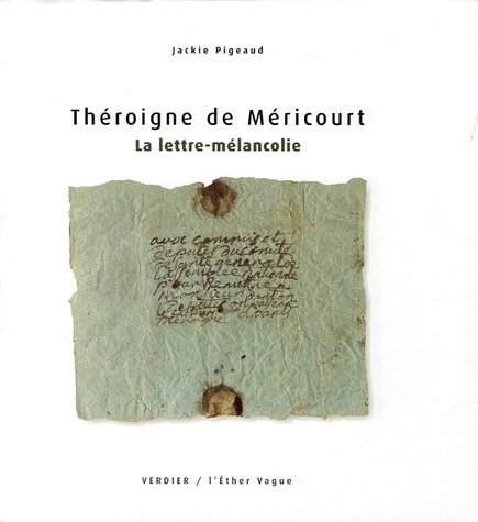 La  lettre-mélancolie