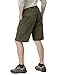 CQR Men's Quick Dry Stretch Hiking Cargo Shorts, Lightweight Water Resistant Tactical Casual, Golf & Outdoor with Pockets, Ripstop Tundra, 38