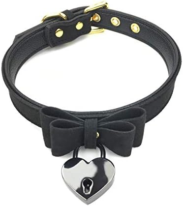 Bell Choker Collar Necklace Lolita Bow Collar Cat Kitty Velvet Necklace