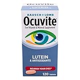 Bausch + Lomb Ocuvite Eye Vitamin & Mineral Supplement with Lutein - 240 Tablets